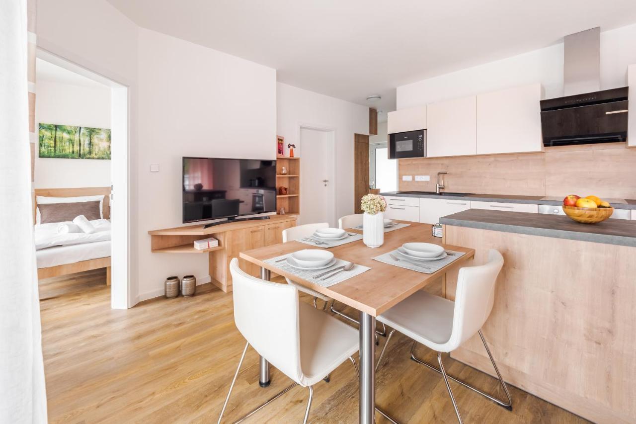 Deluxe Apartment Lipno - Lake Side Village, Frymburk Nad Vltavou Esterno foto