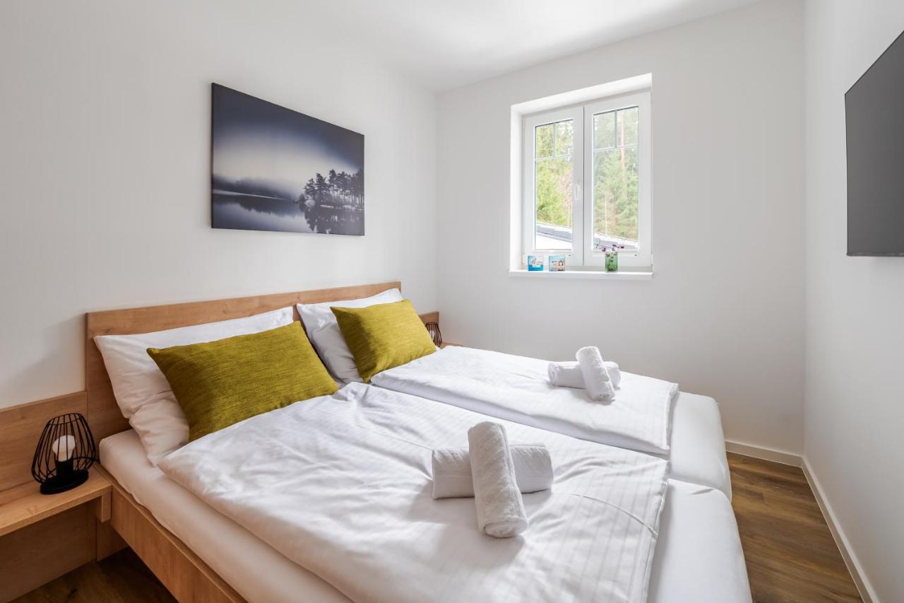 Deluxe Apartment Lipno - Lake Side Village, Frymburk Nad Vltavou Esterno foto